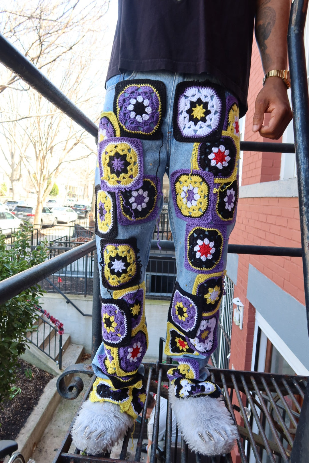 VIOLET CHARGE JEANS